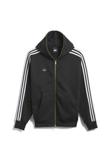 adidas-skateboarding Tysh Trck Jckt Zip-Hoodie black-white – Detailansicht 1