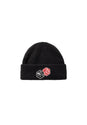 x DICE Beanie black Vorderansicht