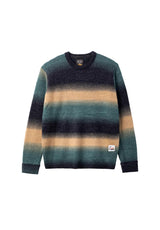 Dark Seas Webb Boxy Sweatshirt green-navy – Vorderansicht