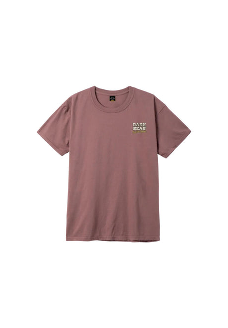Dark Seas Tipsy Boxy T-Shirt rose-taupe – Rückenansicht