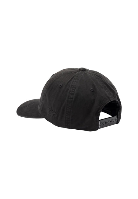 Dark Seas Palomar 6-Panel Washed Twill Unstructured Cap black – Detailansicht 1