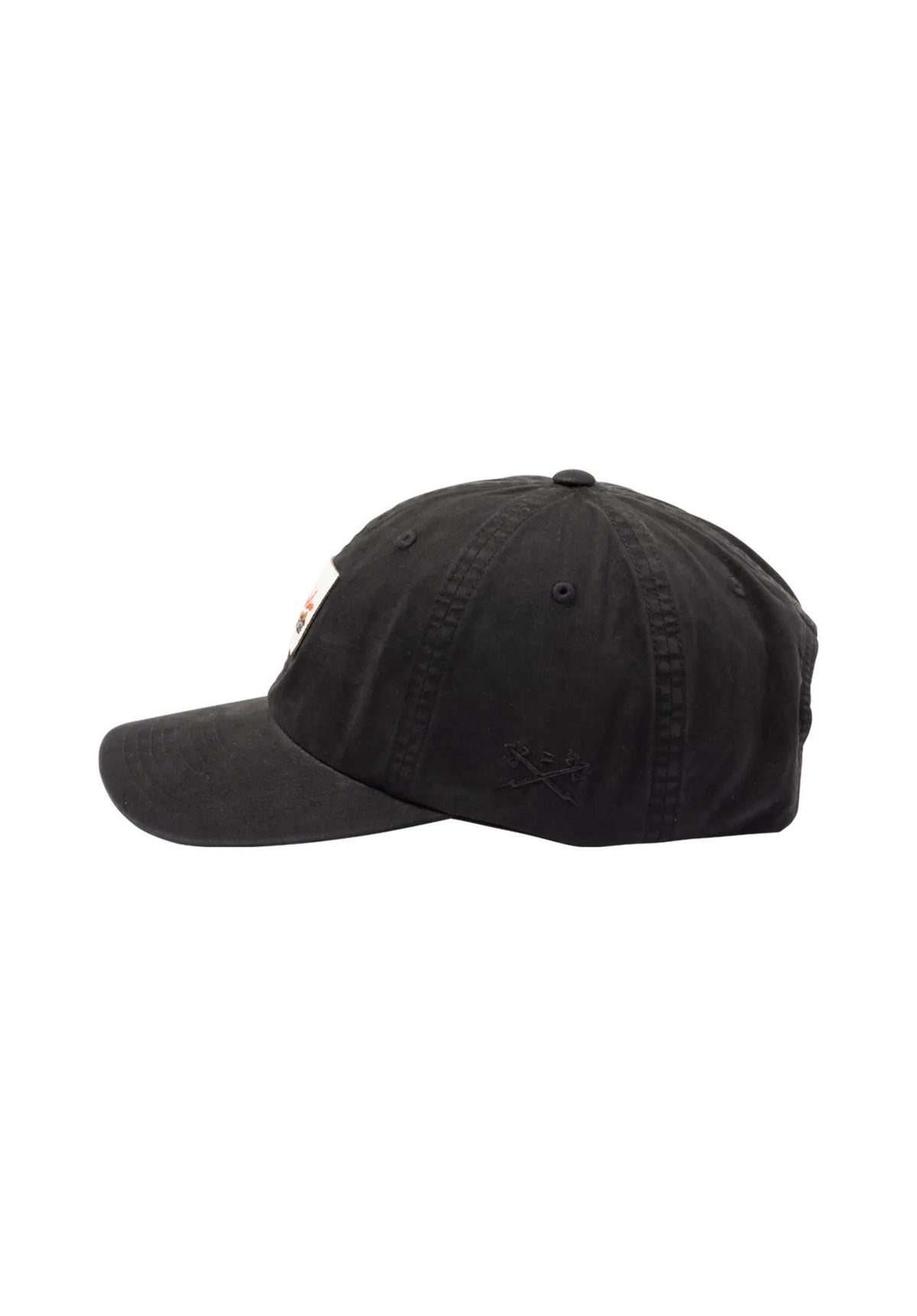 Dark Seas Palomar 6-Panel Washed Twill Unstructured Cap black – Rückenansicht