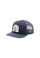 Dark Seas Clipper Mütze darknavy – Vorderansicht