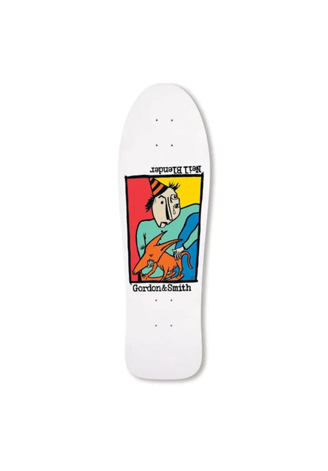 G&S Neil Blender Rocking Dog Reissue Deck white – Vorderansicht