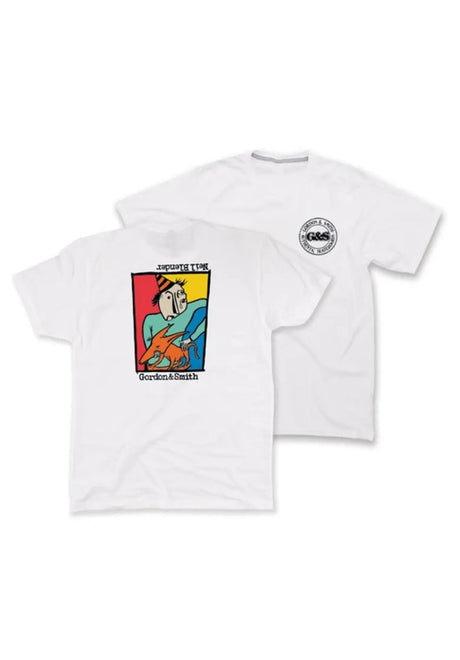 G&S Neil Blender - Rocking Dog T-Shirt white – Vorderansicht
