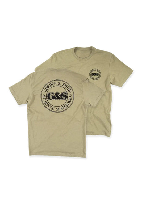 G&S Authentic T-Shirt khaki – Vorderansicht