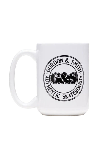 G&S Authentic Coffee Mug diverser Artikel white – Vorderansicht