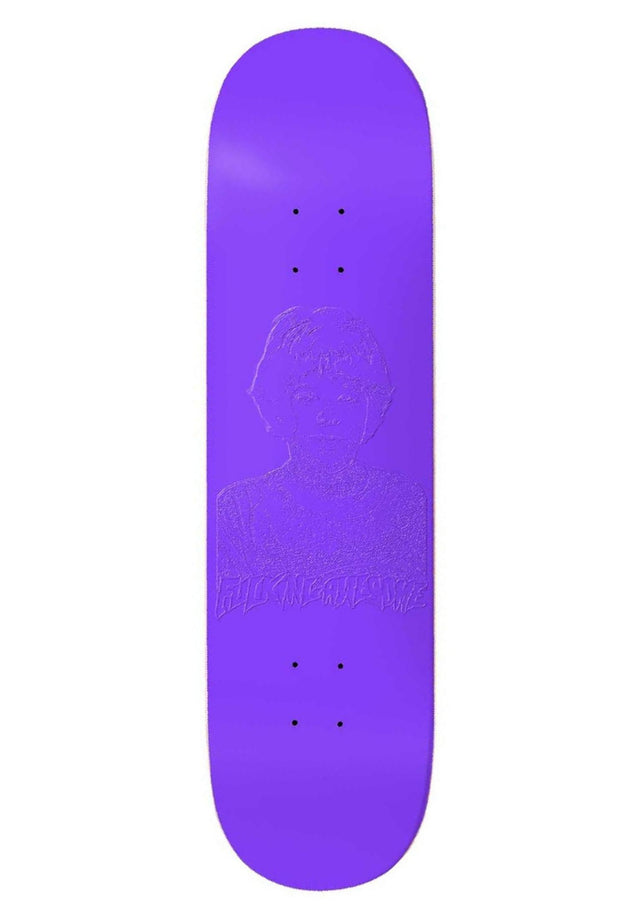 Anderson Embossed Class Photo Shape 1 purple Vorderansicht