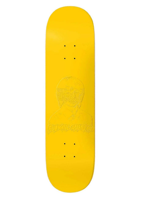Fucking Awesome Mackey Embossed Class Photo Shape 1 Deck yellow – Vorderansicht