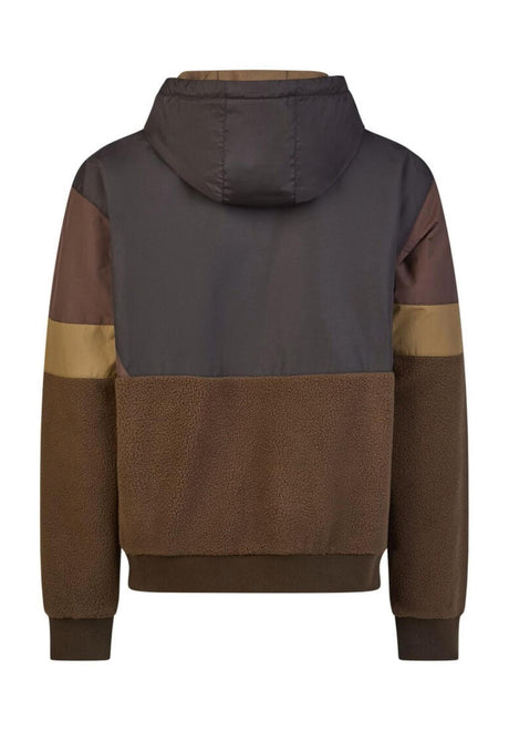 iriedaily Get on Deck Winterjacke darkcoffee – Rückenansicht