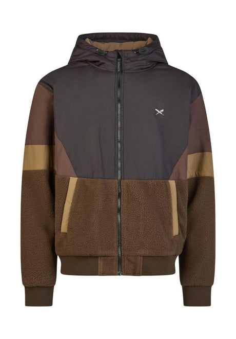 iriedaily Get on Deck Winterjacke darkcoffee – Vorderansicht