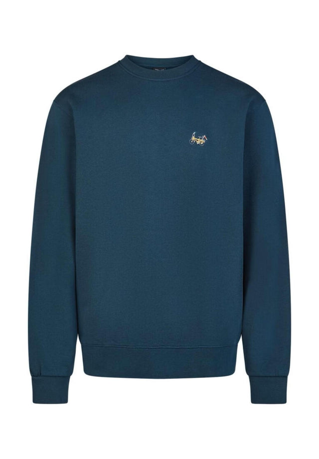 Bonacycle Crewneck darkorion Vorderansicht
