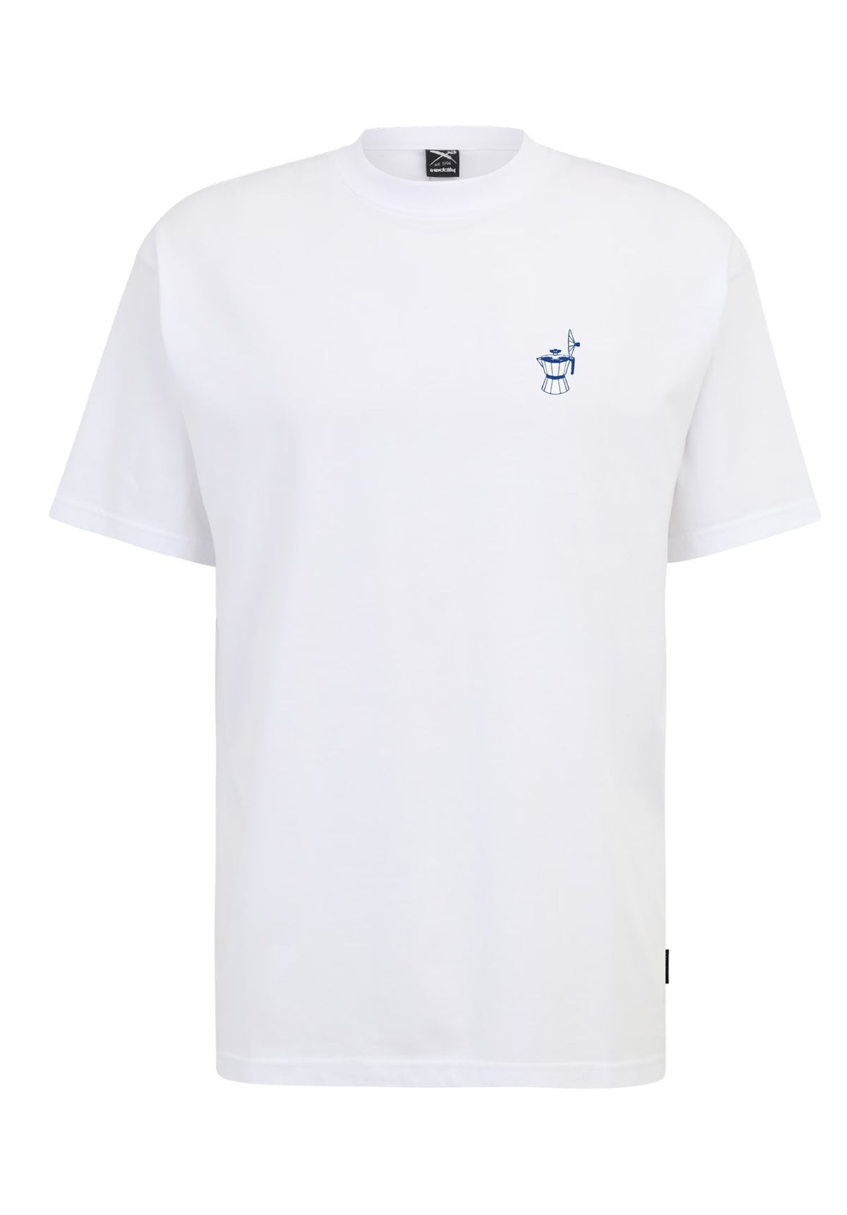 iriedaily Couchboy T-Shirt white – Rückenansicht