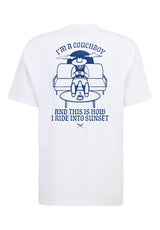 iriedaily Couchboy T-Shirt white – Vorderansicht
