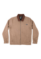 Independent Free On The Streets Work Jacket Übergangsjacke darksand – Vorderansicht
