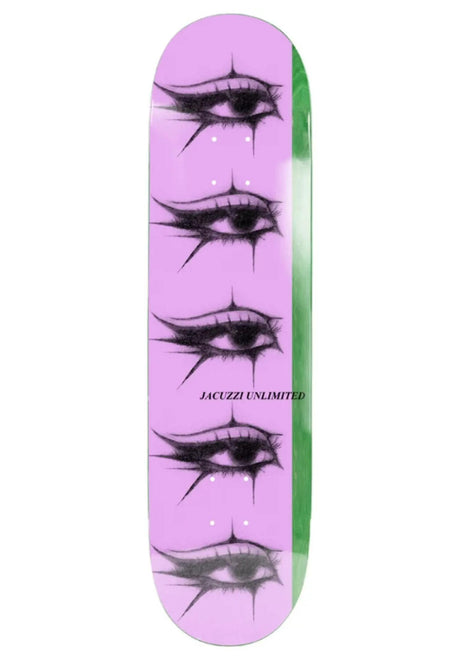 Jacuzzi Unlimited Jet Ski Eyes EX7 Deck pink-green – Vorderansicht