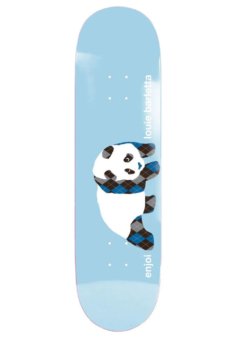 Enjoi Barletta Argyle Panda R7 Deck lightblue – Vorderansicht