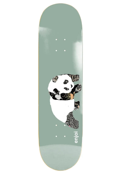Enjoi New Pro Collage Panda R7 Deck grey – Vorderansicht