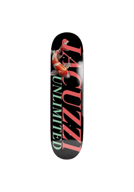 Jacuzzi Unlimited Koi Logo EX7 Deck black – Vorderansicht