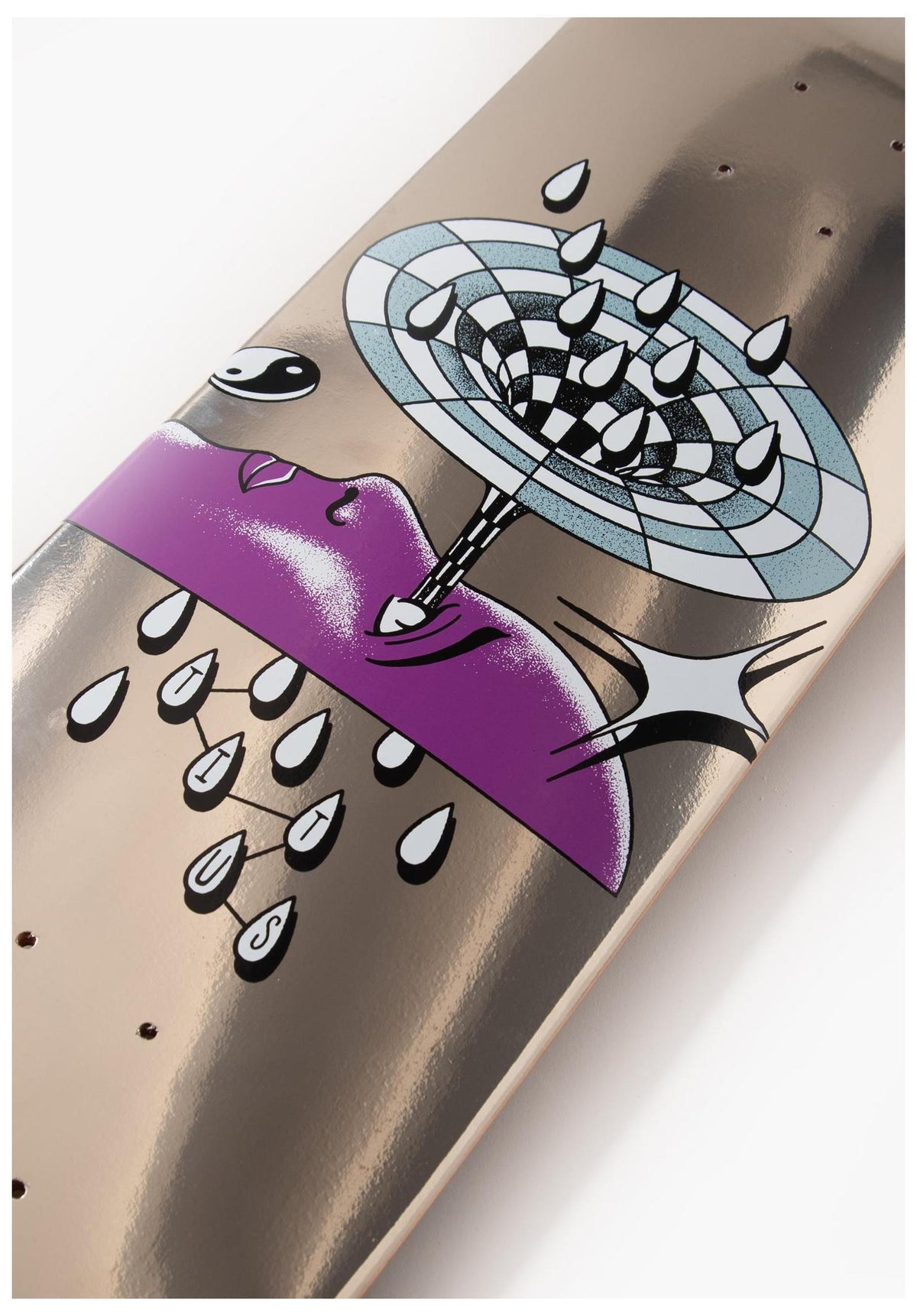 TITUS Universe Deck silver – Oberansicht
