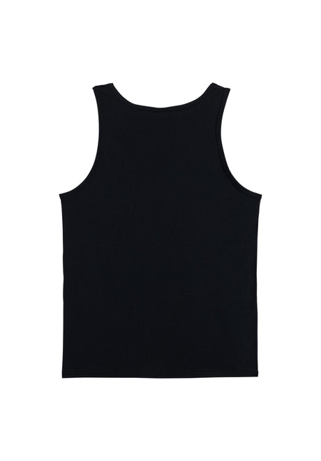 Creature Gravette Hippie Skull 20th Heavyweight Tank-Top black – Rückenansicht