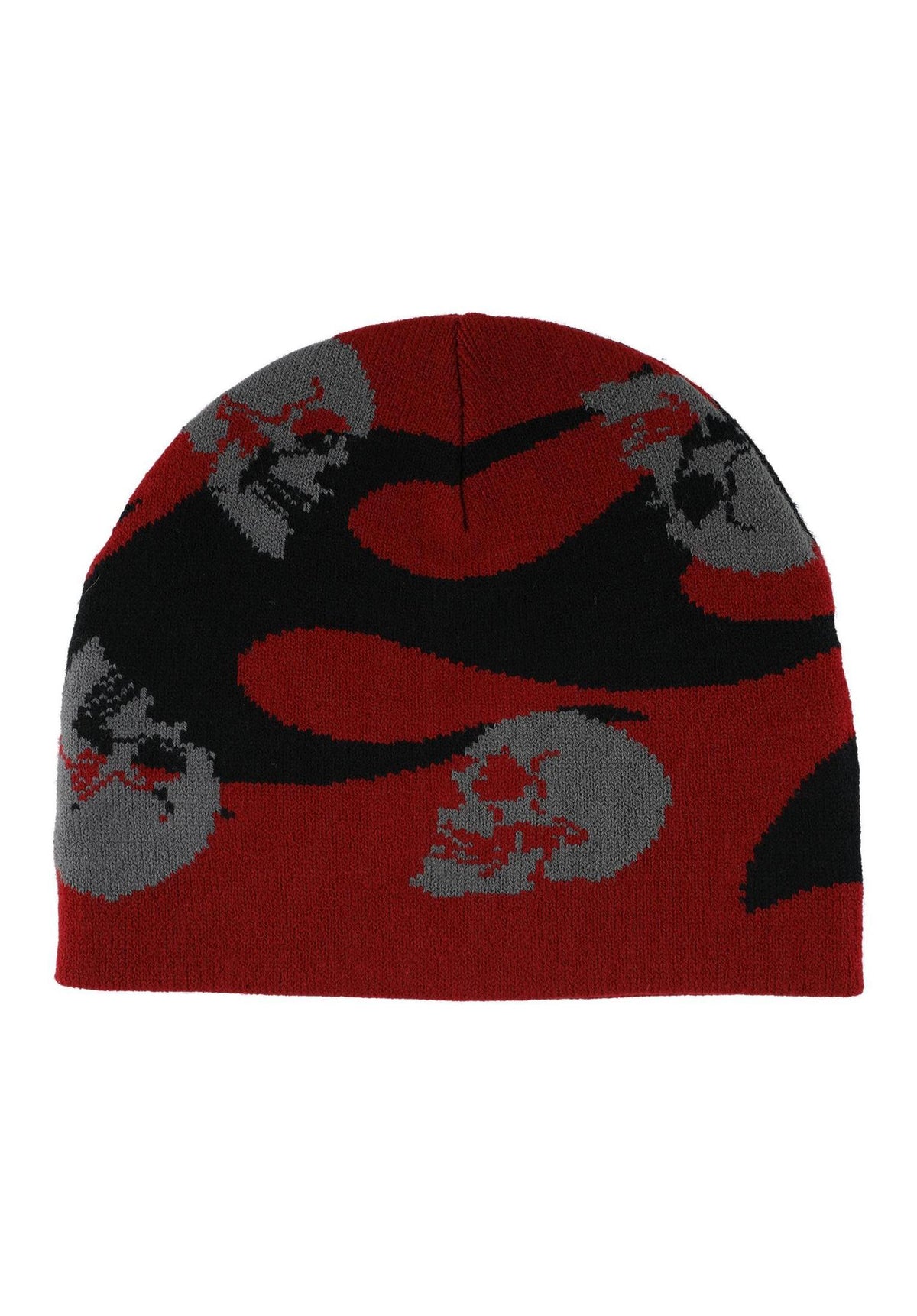 Creature Spiral Skull Heavyweight Mütze maroon-black – Rückenansicht