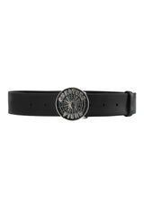 Creature Web Faux Leather Gürtel nickel – Vorderansicht
