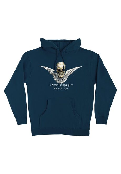Independent Afterlight Heavyweight Hoodie navy – Vorderansicht