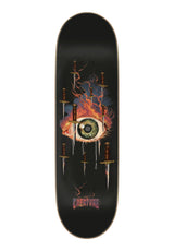 Creature Torres Eyes Pro Stumps Deck black – Vorderansicht