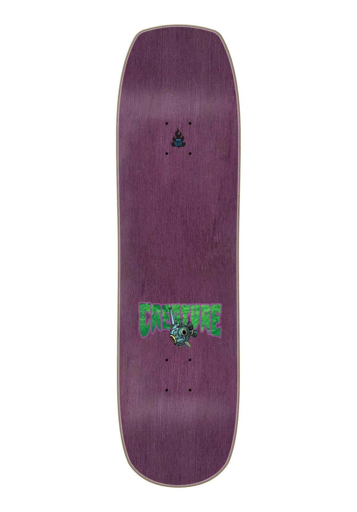 Creature Cosmo Rider SM Deck black – Rückenansicht