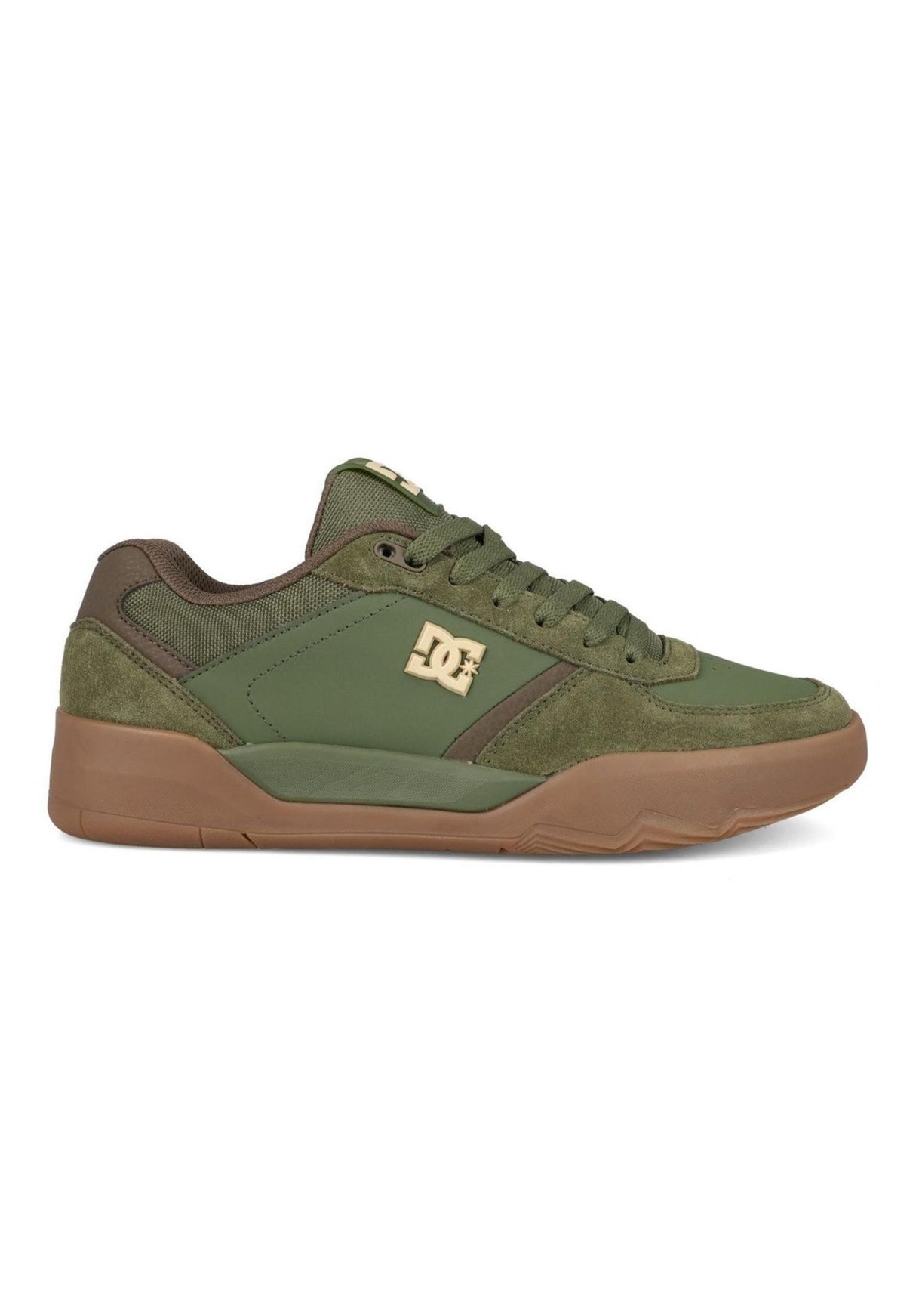 DC Shoes Fractal Schuhe Jungs olive-gum – Rückenansicht