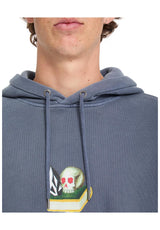 Volcom Boiler Hoodie stormblue – Detailansicht 1