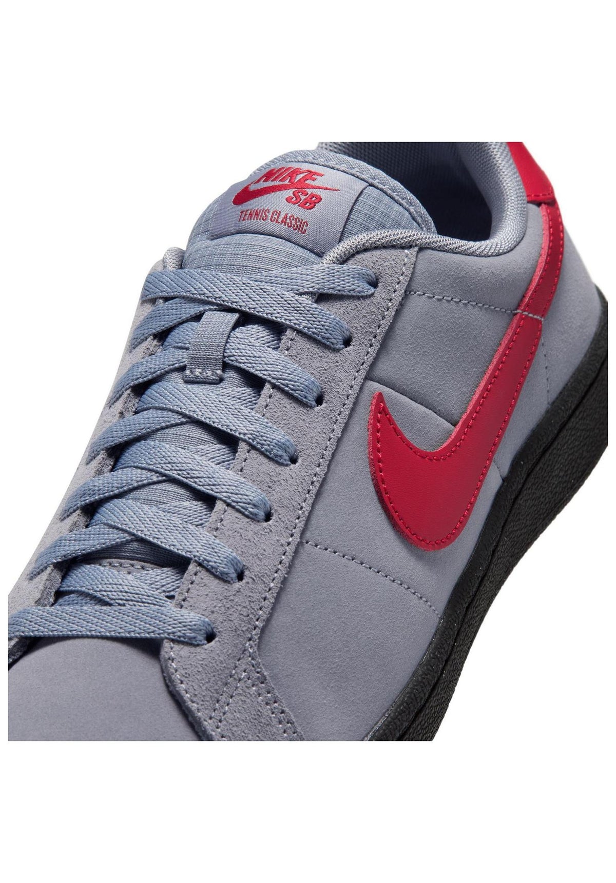 Nike SB Tennis Classic Schuhe Jungs steal-gymred-black – Oberansicht