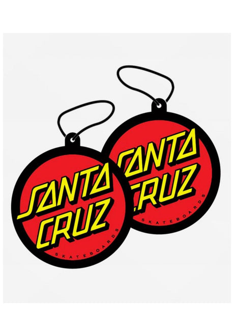 Santa-Cruz Classic Dot Air Freshener diverser Artikel black – Vorderansicht