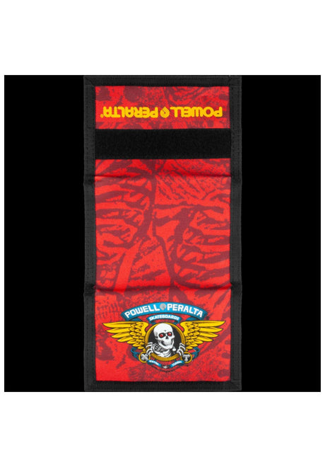 Powell-Peralta Winged Ripper Trifold Velcro Portemonnaie red – Detailansicht 1