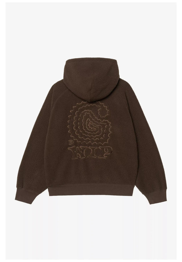 Limn C Fleece tobacco Vorderansicht