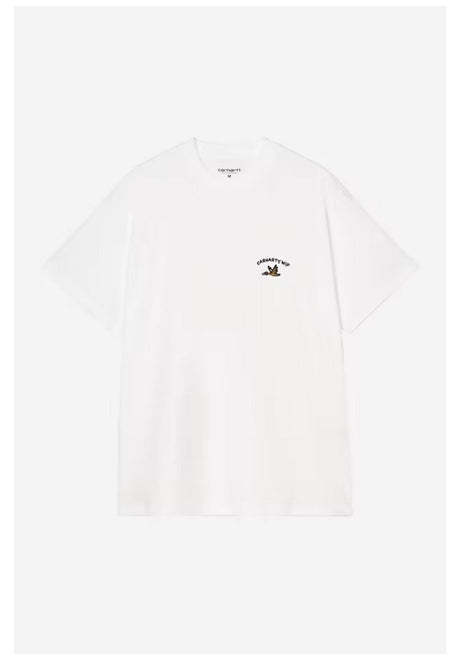 Carhartt WIP Animated Ducks T-Shirt white – Vorderansicht