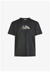 Cleptomanicx Artefacts T-Shirt black – Vorderansicht