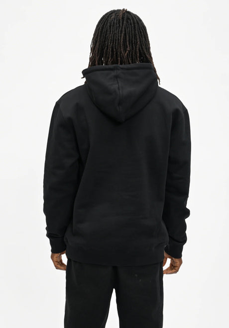 Cleptomanicx Peace Hoodie black – Rückenansicht