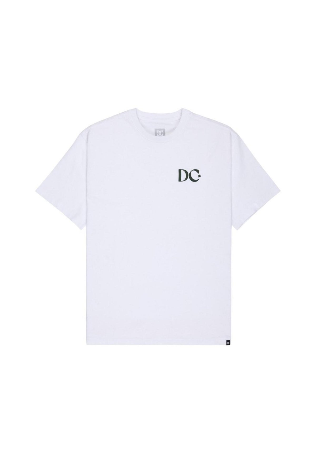 DC Shoes Rose from Skull HSS T-Shirt white – Rückenansicht
