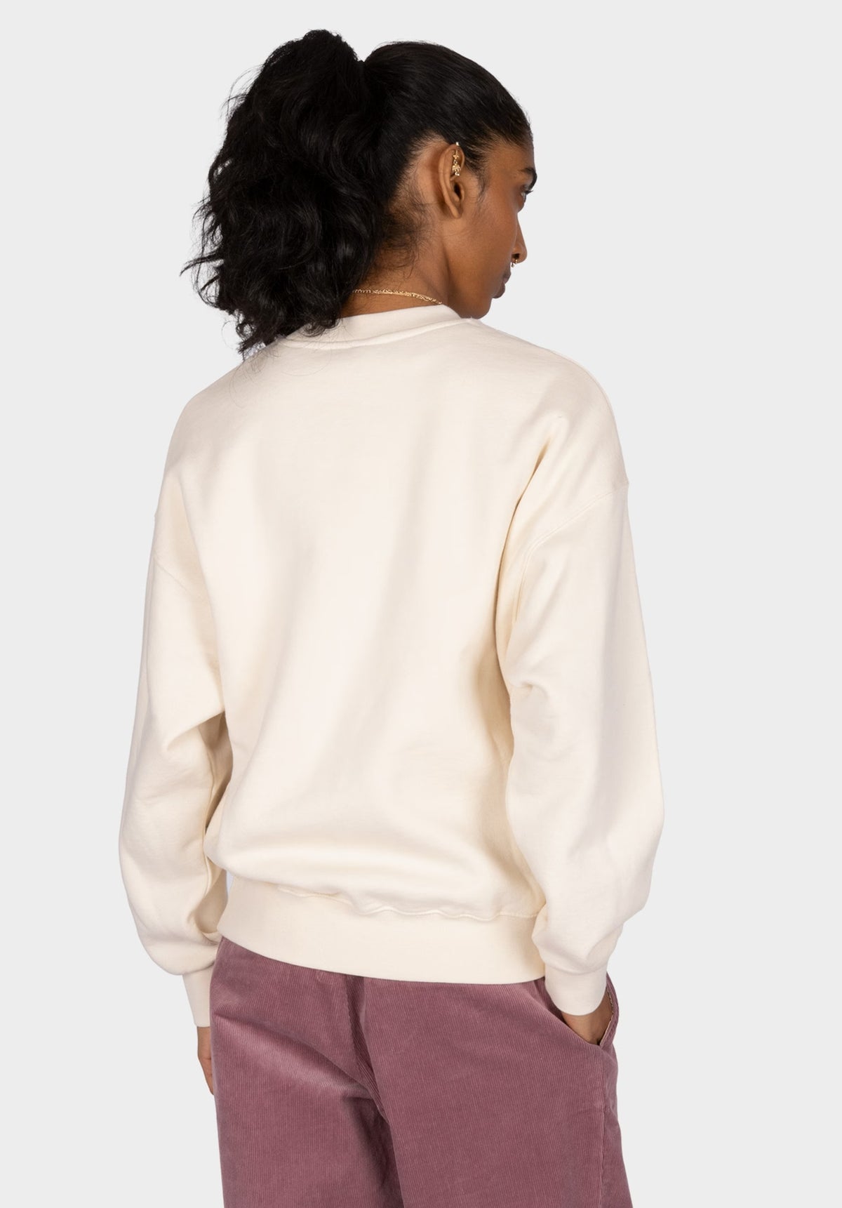 iriedaily Floodle Crew Sweatshirt undyed – Rückenansicht