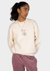 iriedaily Floodle Crew Sweatshirt undyed – Vorderansicht