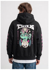 TITUS TITUS x Stinky Wetsuits Hoodie black – Rückenansicht