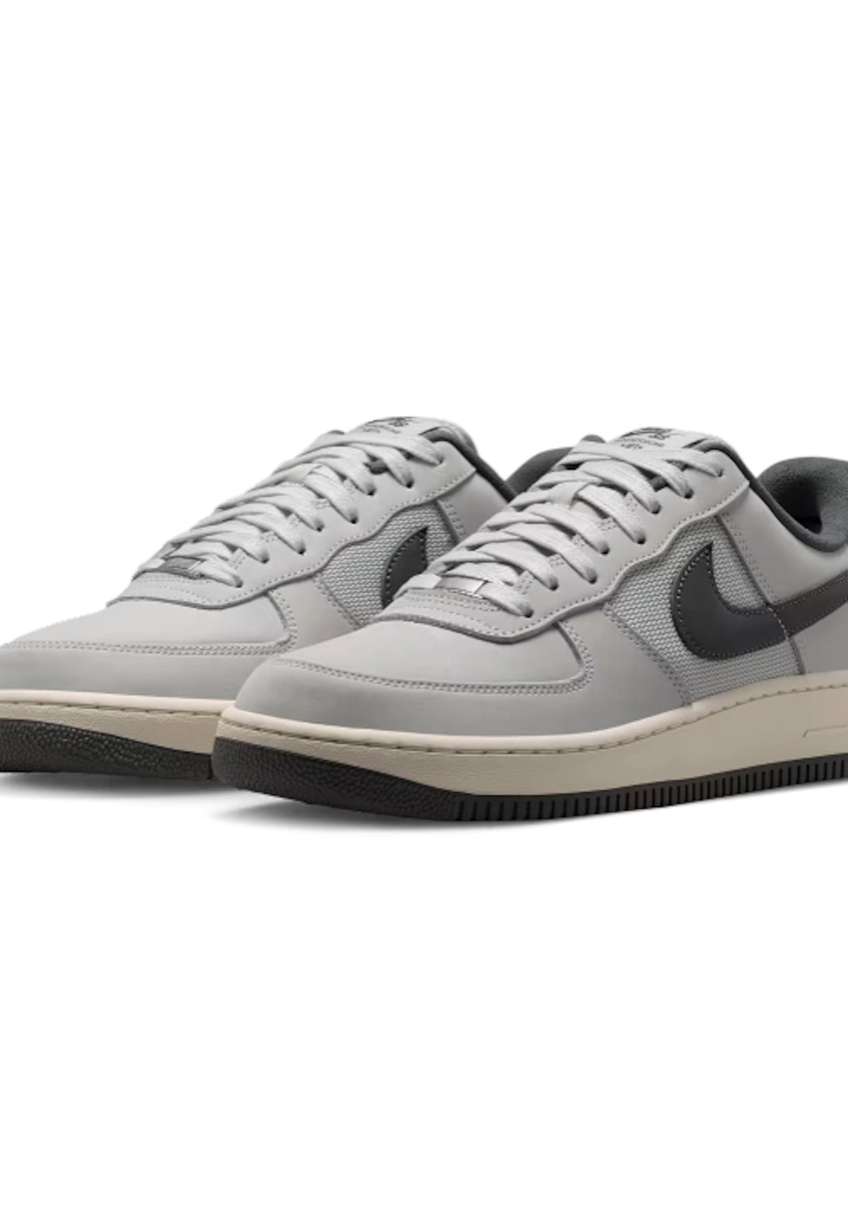 Nike SB Air Force 1 Yuto Schuhe Jungs white-irongrey-white-coconutmilk – Rückenansicht