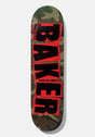 Peterson Brand Logo Camo green-red Vorderansicht