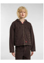 Miami Denim Hooded darkbrown Vorderansicht