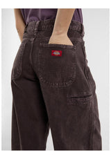 Dickies 957 Loose Tapered Work Jeans Jeans darkbrown – Detailansicht 1