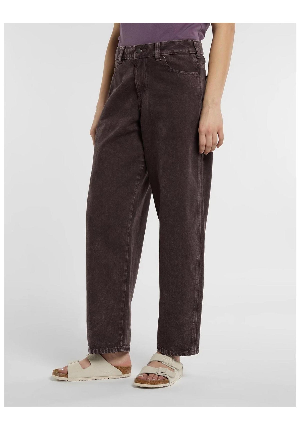 Dickies 957 Loose Tapered Work Jeans Jeans darkbrown – Detailansicht 2