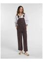 Classic Denim Bib vintageviolet Vorderansicht