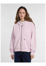Dickies Sutcliffe Cropped Zip Hoodie Zip-Hoodie fragrantlilac – Vorderansicht